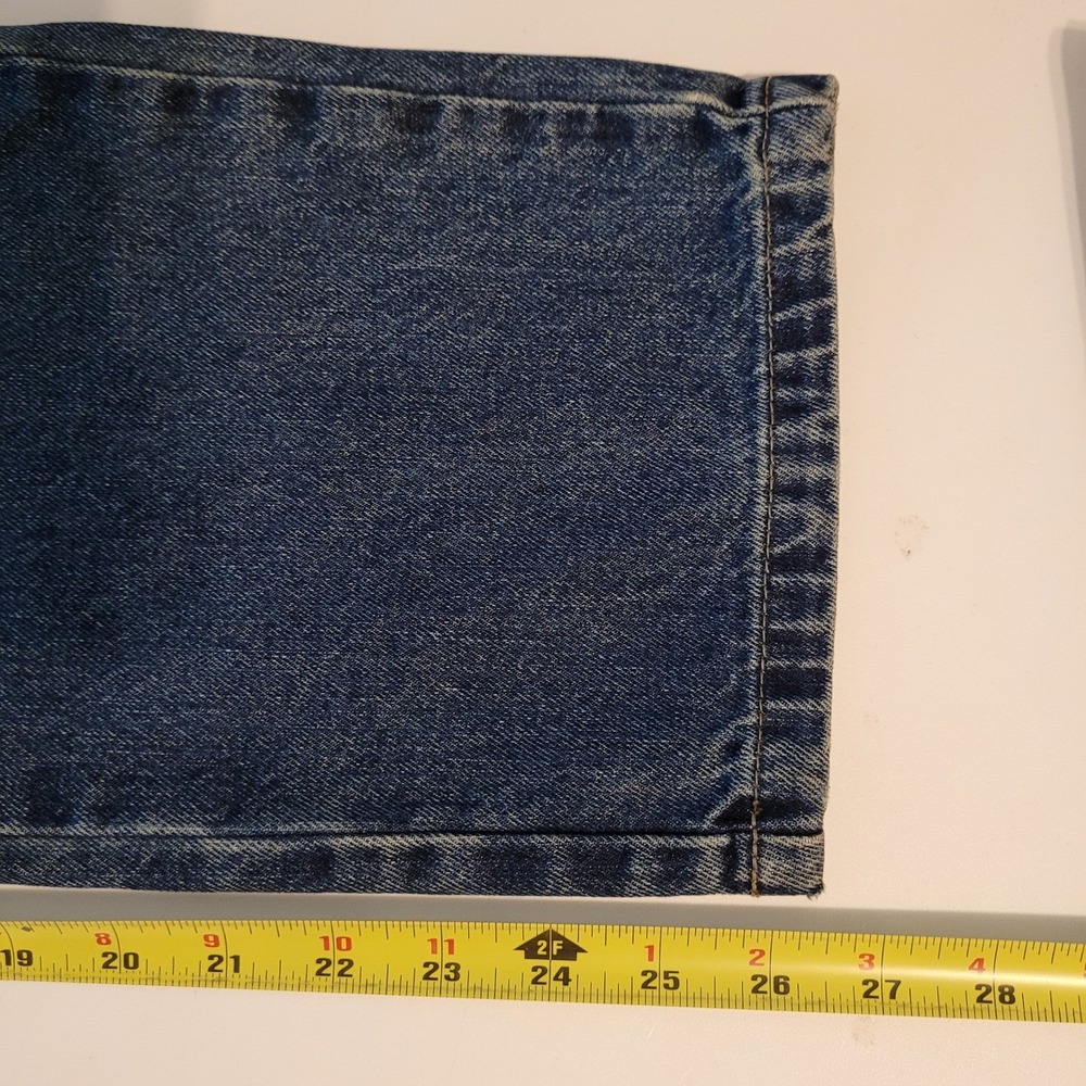 Zara Denim Jumpsuit Women Small Blue Long Sleeve Button Front Cotton Utility NWT - Picture 6 of 9